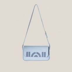 Bolso Baguette N 8 Celeste