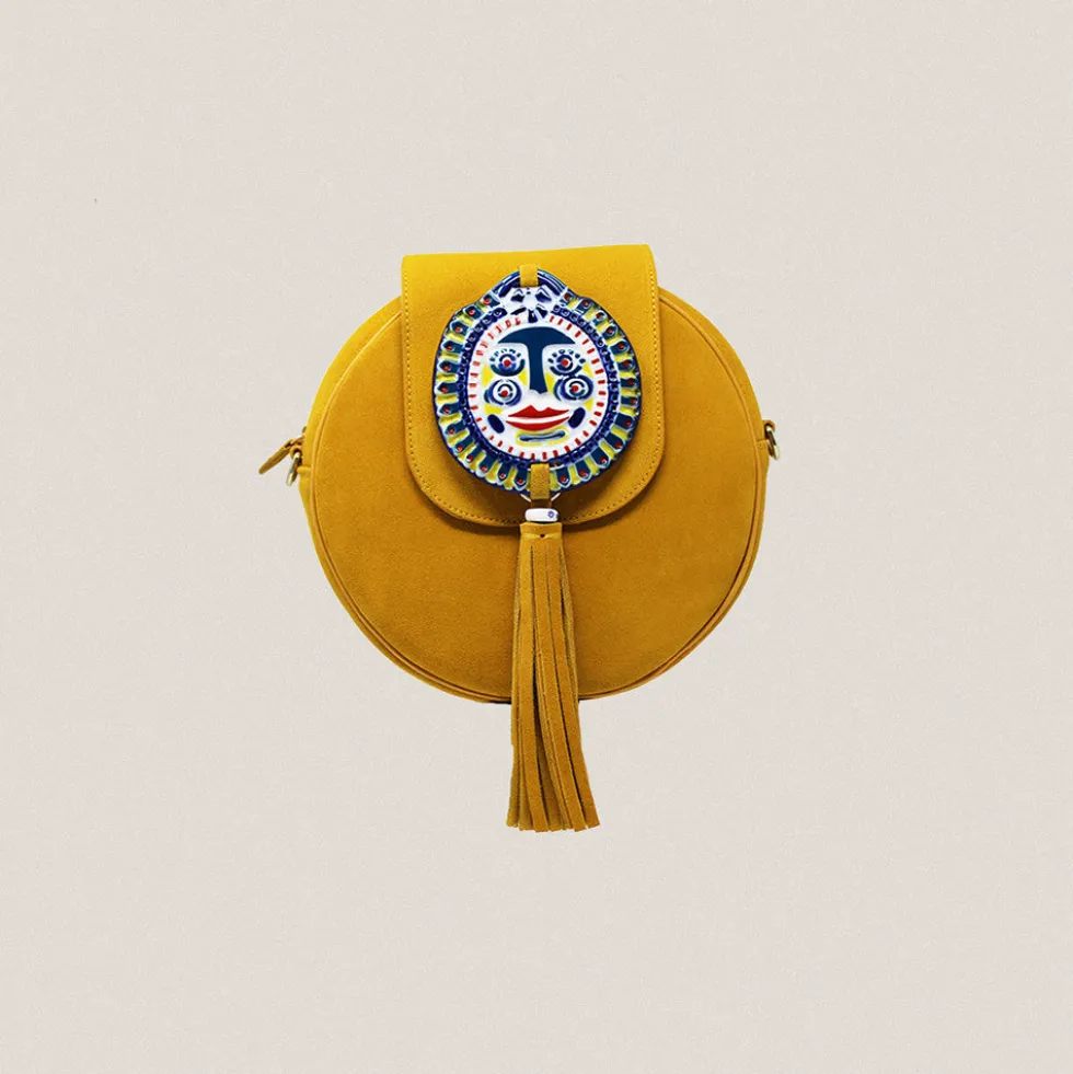 Bolso Esfera Mostaza