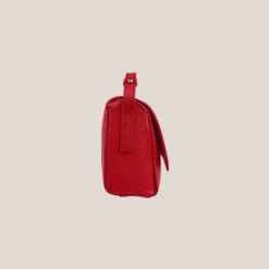 Bolso Solapa S Galos Rojo