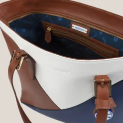 Bolso Tote Geo Blanco