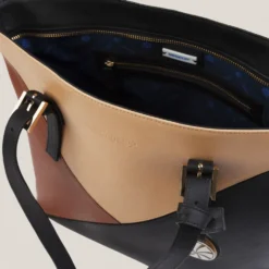 Bolso Tote Geo Camel