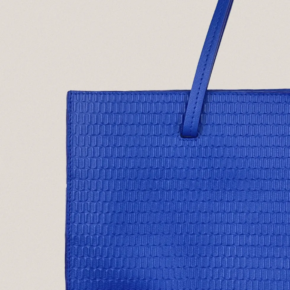 Bolso Tote Granadínico Azul