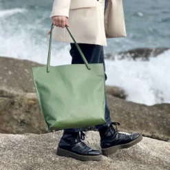 Bolso Tote Granadínico Verde