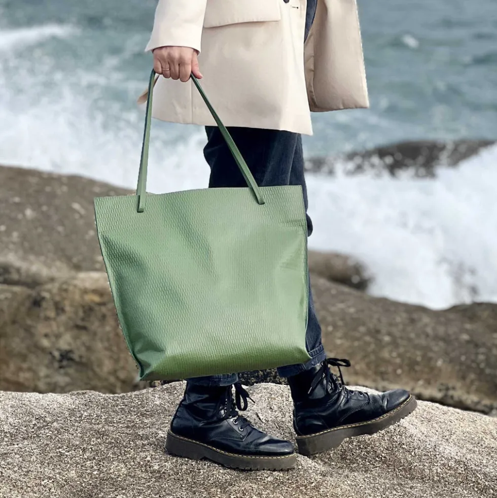 Bolso Tote Granadínico Verde