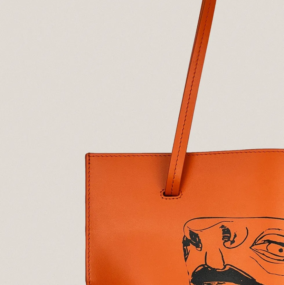 Bolso Tote Vicios Naranja
