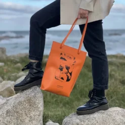 Bolso Tote Vicios Naranja