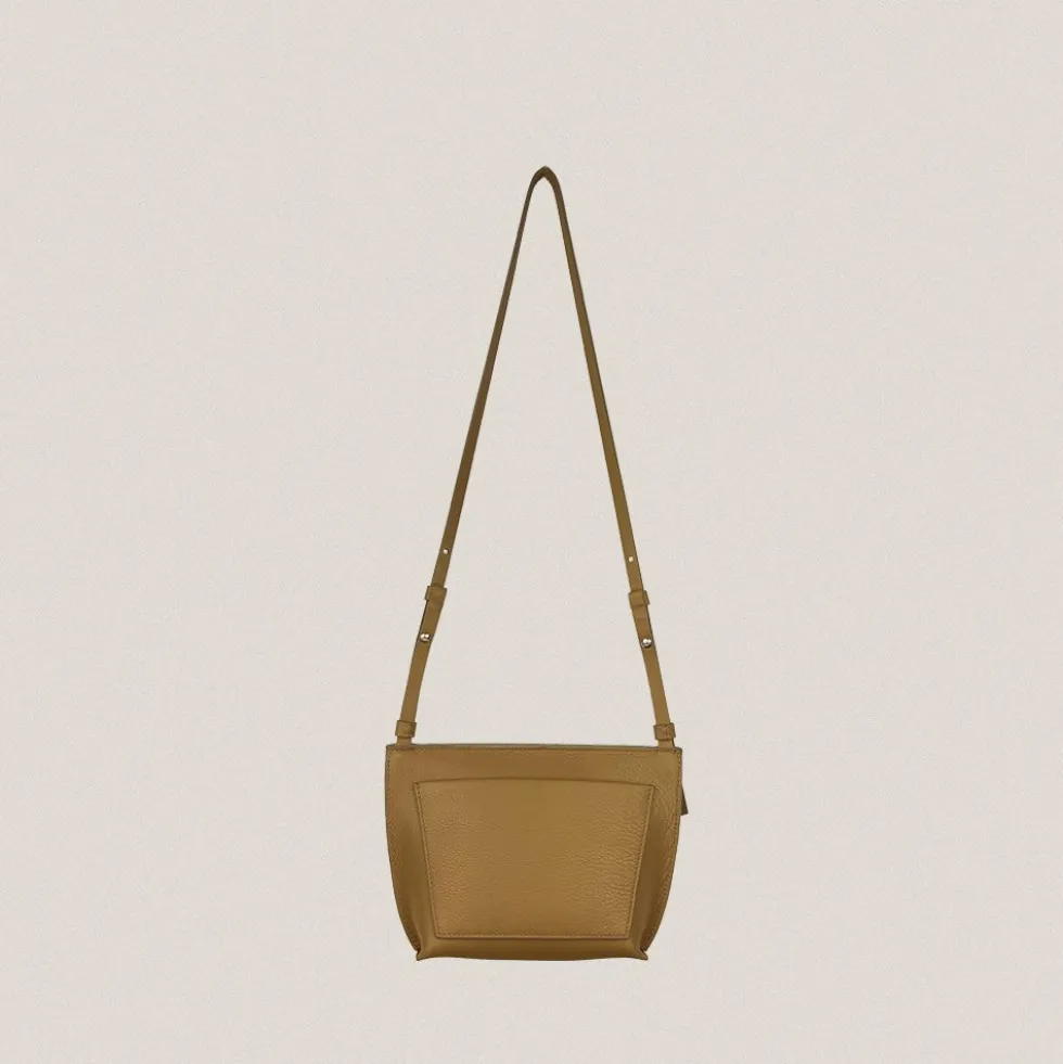 Bolso Trapecio S Grandínico Tierra