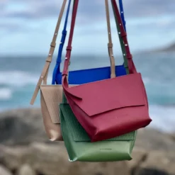 Bolso Trapecio S Grandínico Verde
