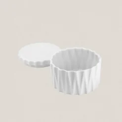 Caja Redonda Fol Blanco