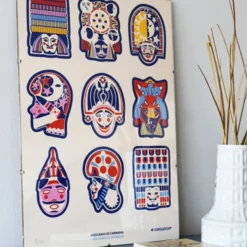 Cartel Máscaras de Carnaval