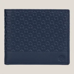 Cartera Geo Azul con Monedero