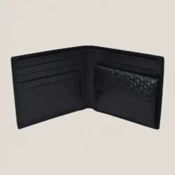 Cartera Geo Negra con Monedero