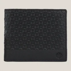 Cartera Geo Negra con Monedero