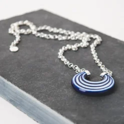 Colgante Arracada Azul S
