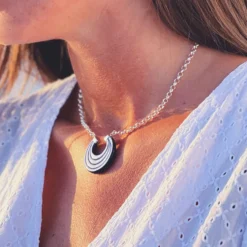Colgante Arracada Azul S
