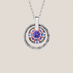 Colgante Rosalía B con cadena