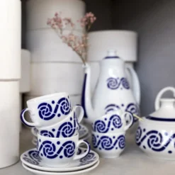 Juego Café 6 servicios Espiroide