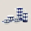 Juego Café 6 servicios F73 Azul