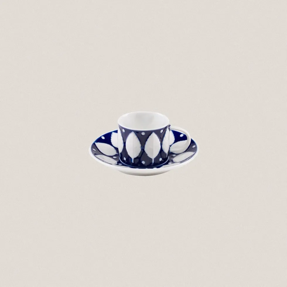 Juego Café 6 servicios F73 Azul