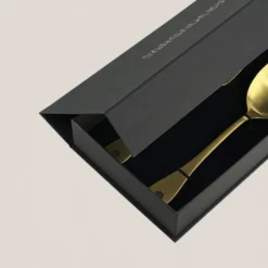 Juego de Cubiertos de Servir Trisquel Oro Mate