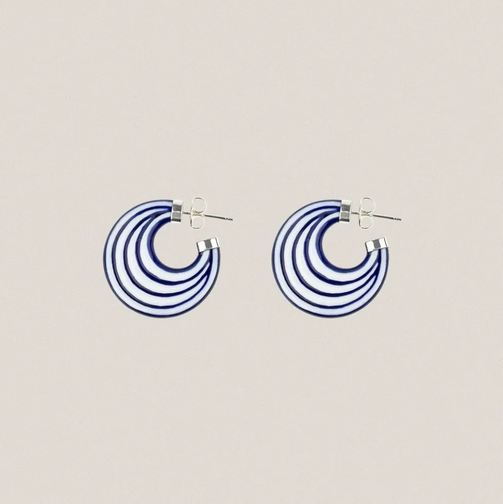 Juego de Pendientes Arracada Azul