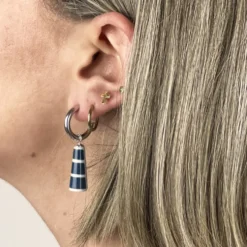 Juego de Pendientes de Aro Alfa