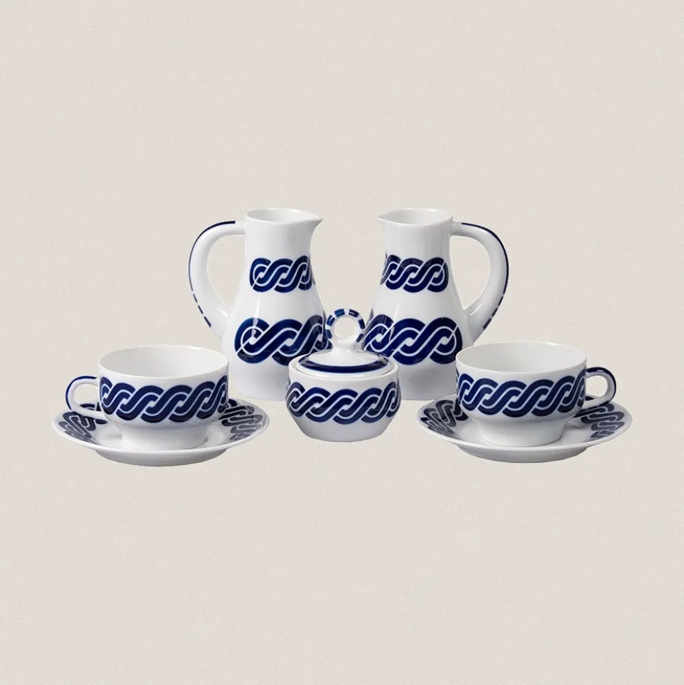 Juego Desayuno 2 servicios Cadrelo