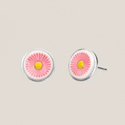 Juego Pendientes Fresa