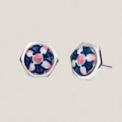 Juego Pendientes Nº 1 Ch Hexagonal