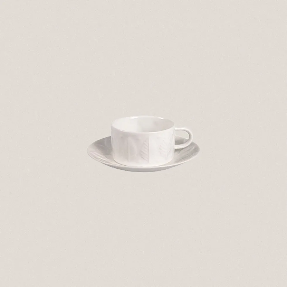 Juego Té 6 servicios F73 Blanco