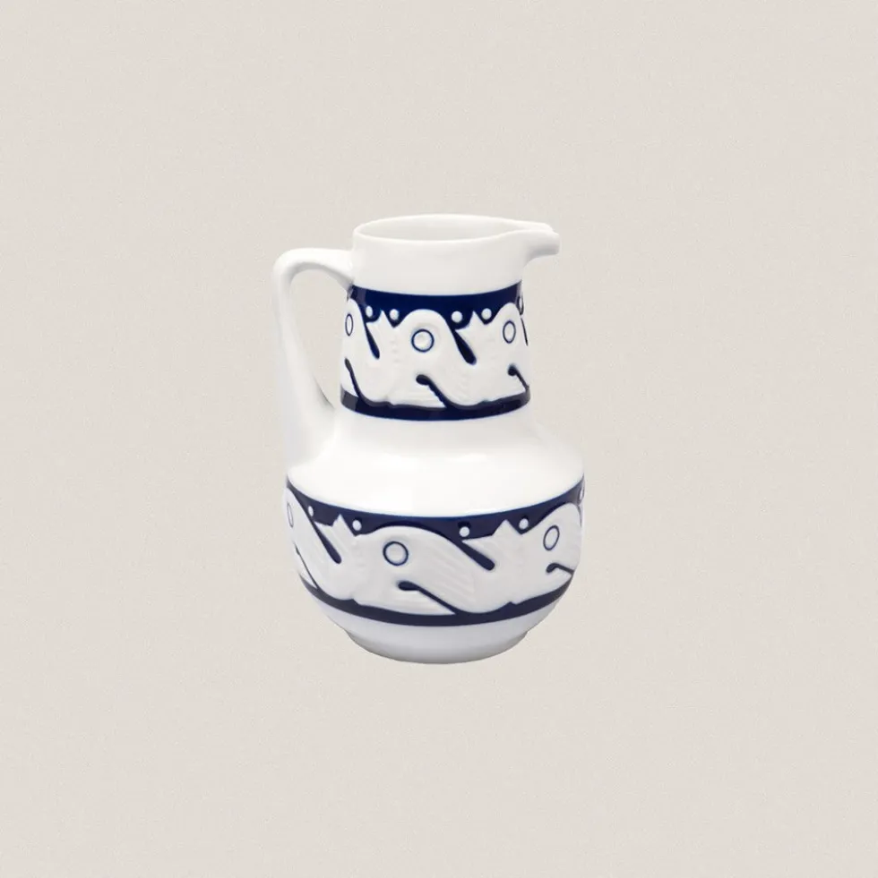 Juego Té 12 servicios Peixes Azul