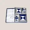 Mantel 6 servicios F73 Blanco (180x200)