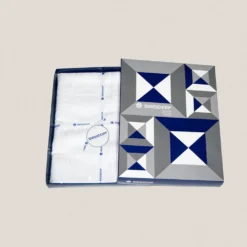 Mantel 6 servicios F73 Blanco (180x200)
