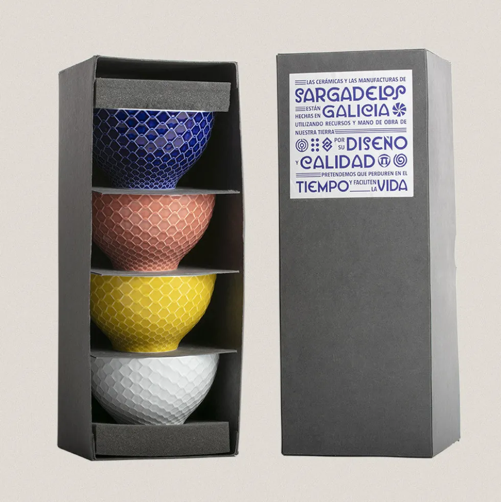 Pack 4 Bol Gr. Rede
