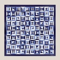 Pañuelo Monférico Celeste