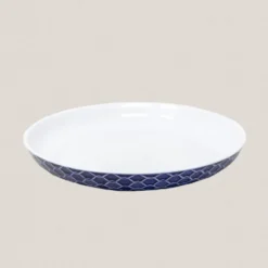 Plato Bol Gr. Rede Azul Cobalto