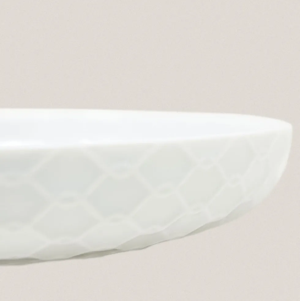 Plato Bol Gr. Rede Blanco