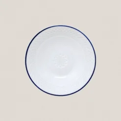 Plato Hondo Portomarínico Filo Azul
