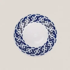 Plato Postre Encadrelado