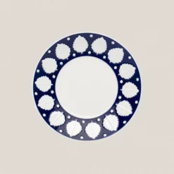 Plato Postre F73 Azul