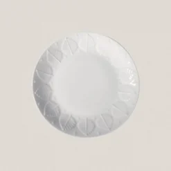 Plato Postre F 73 Blanco