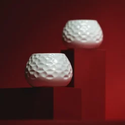 Portavela Relieve Ondas