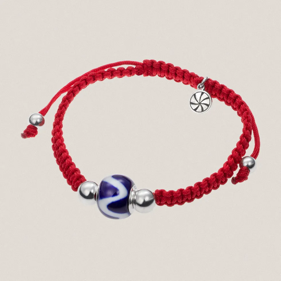 Pulsera Carnota Cordón Rojo