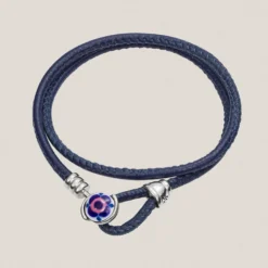 Pulsera Estilo Azul Flor