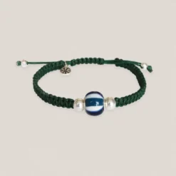 Pulsera Lanzada Cordón Verde