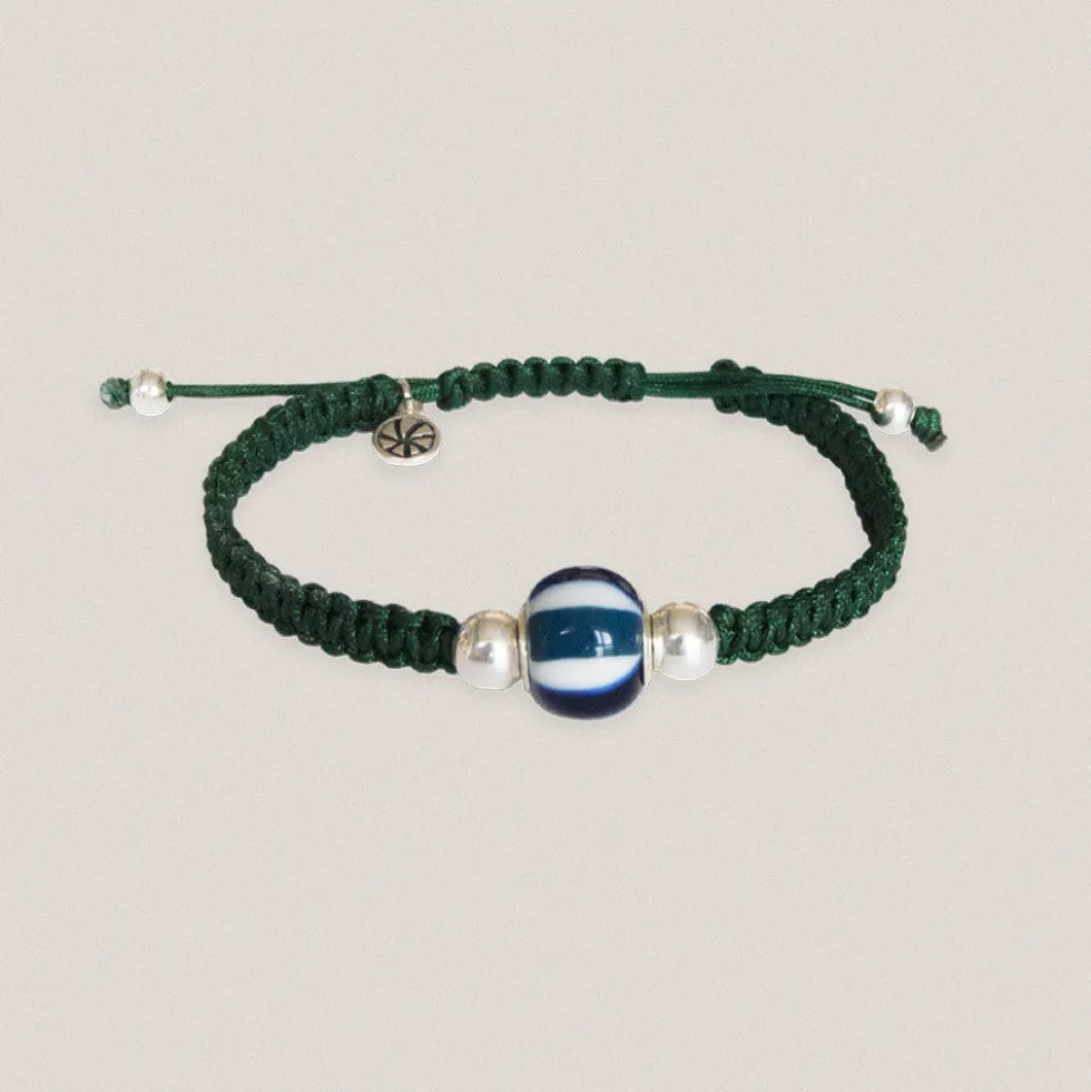 Pulsera Lanzada Cordón Verde