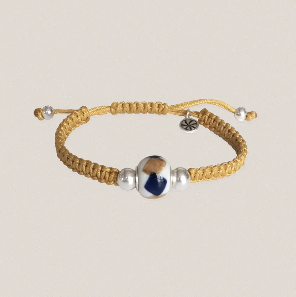 Pulsera Orzán Cordón Ocre