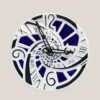 Reloj Triple Helicoidal Negro y Cobalto
