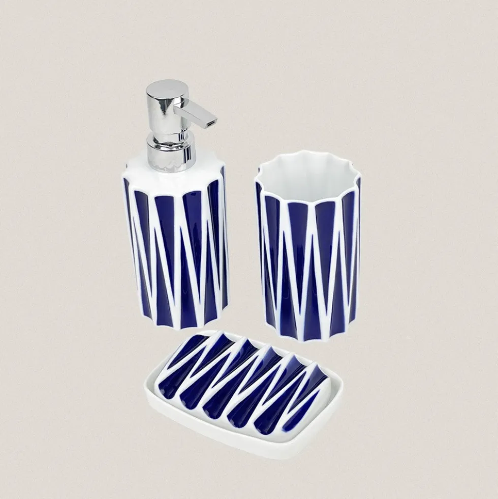 Set de Baño Fol Azul