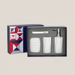 Set de Baño Fol Blanco